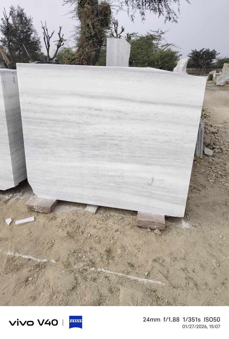 Marble yard stock view