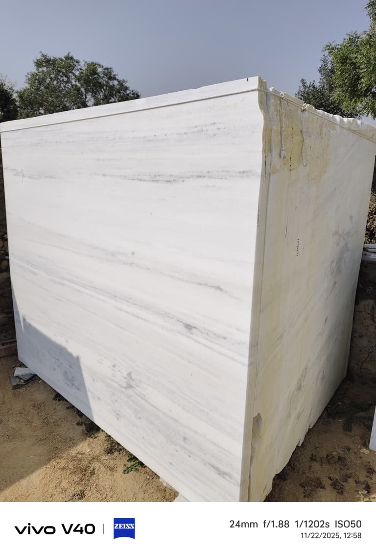 Marble block stock