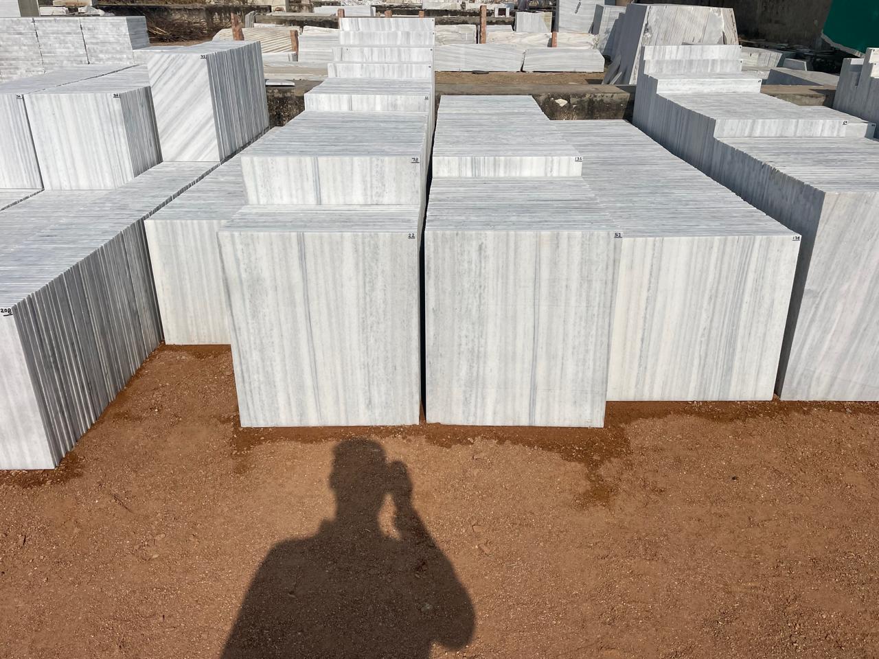 White marble premium stock