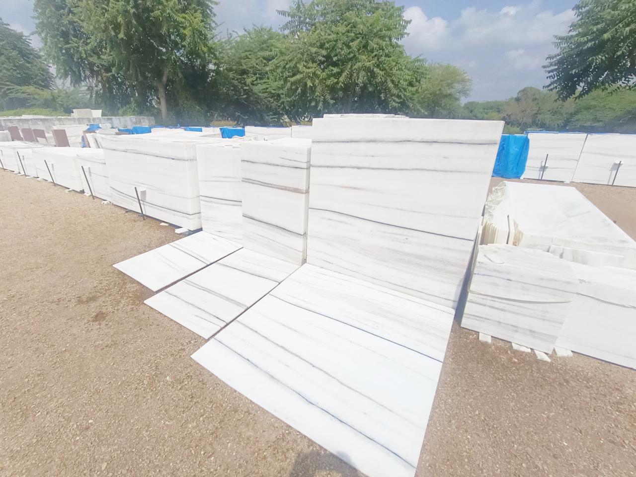 Premium marble slab stock